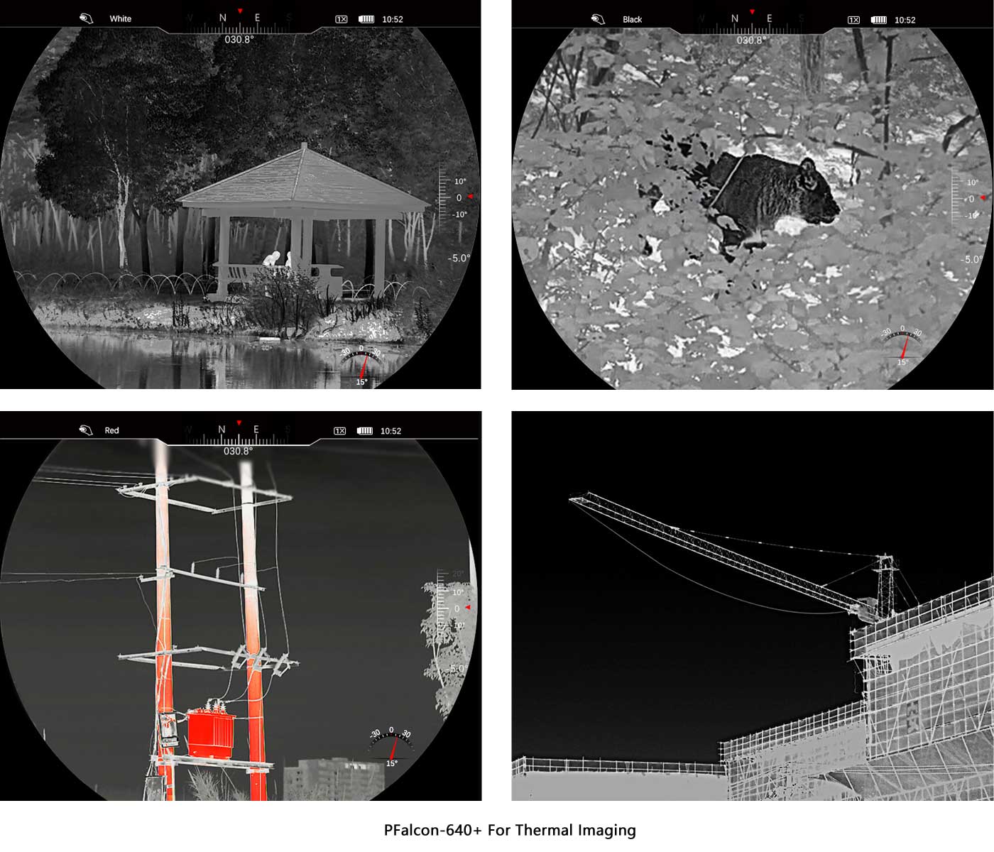 PFalcon-640  Thermal Monoscope Night Vision Device Applications